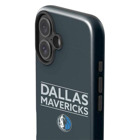 NBA Dallas Mavericks Standard - Blue iPhone 16 Impact Case